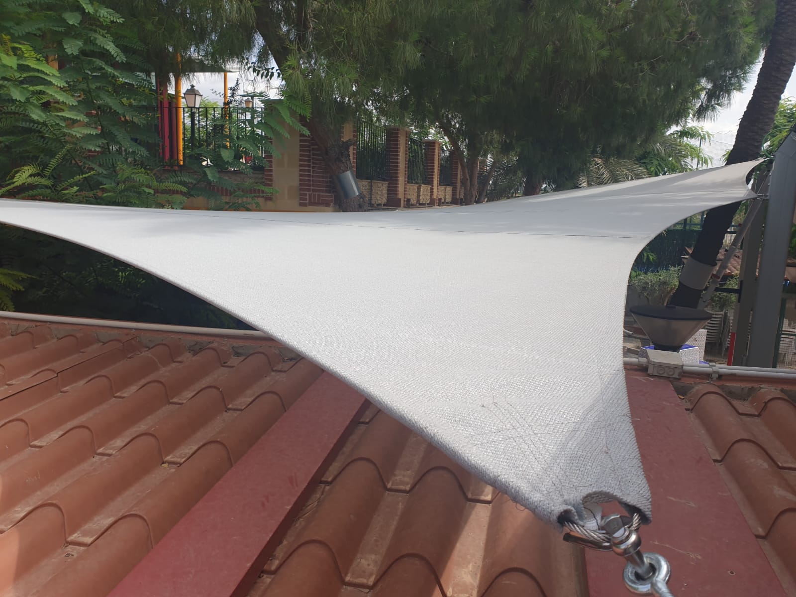 toldo triangular